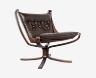 Antique armchair by Sigurd Ressel "Falcon"