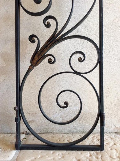 Antique forged gates