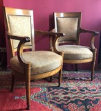 Antique armchairs