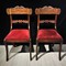 Antique twin chairs