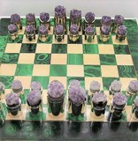 Antique chess game Amethyst