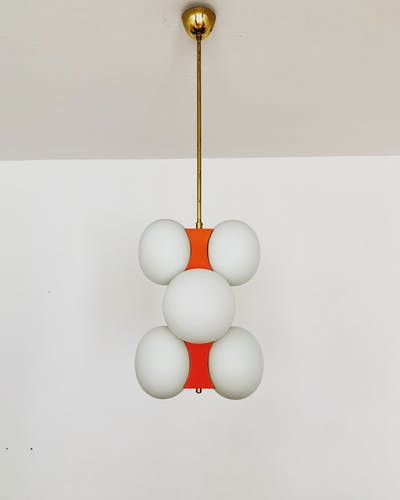rare antique sputnik model chandelier