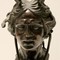 Antique bronze sculpture "the head of Medusa"