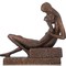 Винтажная скульптура «Влюбленные»