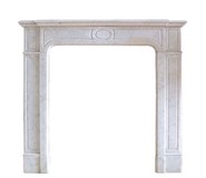 Antique fireplace portal