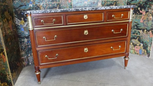 Antique Louis XVI style chest of drawers
