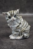 Antique sculpture-lamp "Kitten"