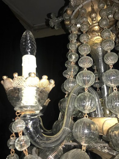 Antique Venetian chandelier