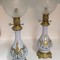 Antique oil lamps