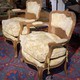 Antique pair armchairs
