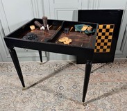 Antique gambling table