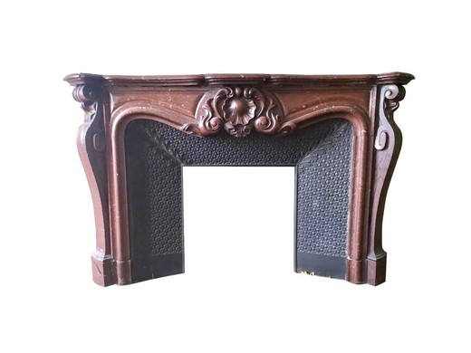 Antique fireplace