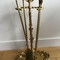 Antique fireplace set