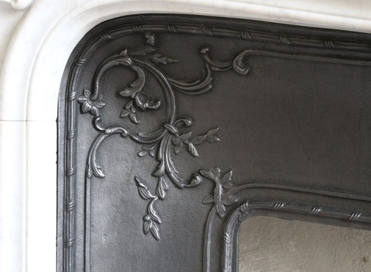 Antique fireplace portal