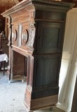 Antique Renaissance fireplace portal