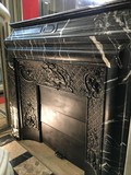 Antique fireplace portal