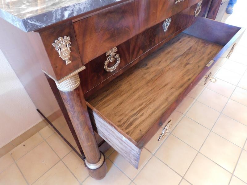 Antique Empire style chest of drawers