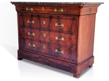 Antique Louis-Philippe chest of drawers