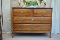 Antique Louis XVI style chest of drawers