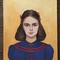 Картина «Портрет девочки в школьной форме»