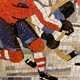 Mosaic the hockey players