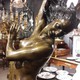 antique bathing femine sculpture
