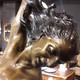 antique bathing femine sculpture
