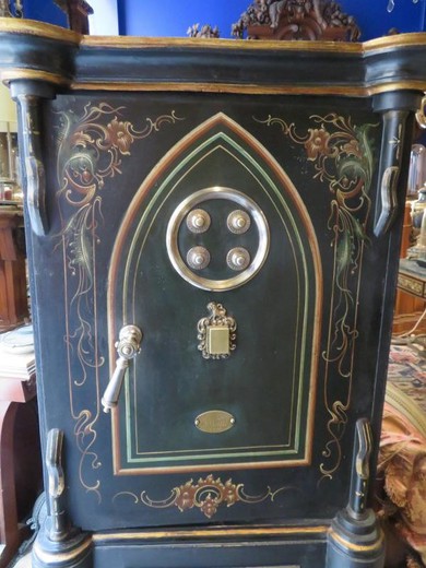 Antique Napoleon III style safe
