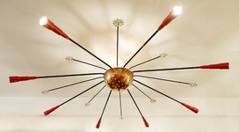 Vintage chandelier "Sputnik"