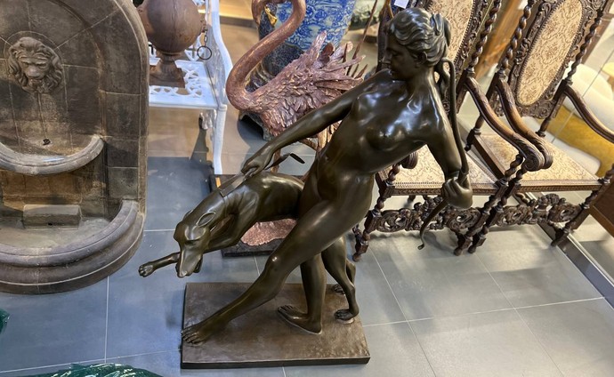 Садовая скульптура «Диана-охотница» 
работы Эдварда Маккартана