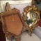 Pair of antique gilt mirror Louis XV