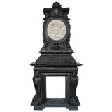 Antique fireplace