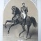 Антикварная литография "Наполеон III и Франц Иосиф I"
