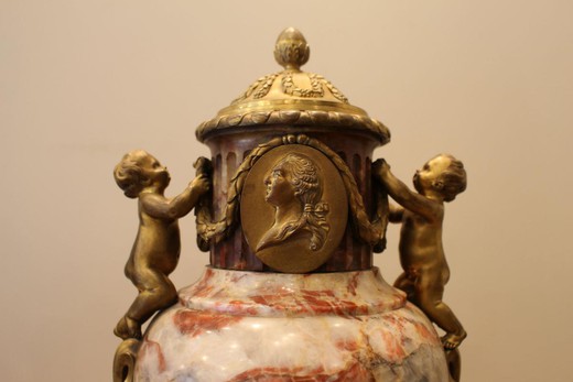 антикварная галерея предметов декора и интерьера из мрамора людовик 16