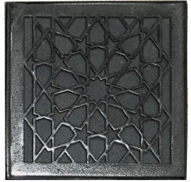 Cast iron plate №6