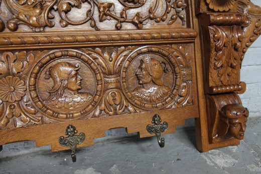 Antique Renaissance coat rack