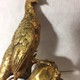 Антикварная скульптура «Фазан с птенцом»