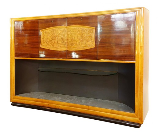Vintage bar cabinet