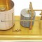 Brass mechanical barograph