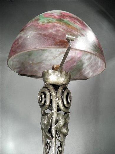 Antique art deco table lamp