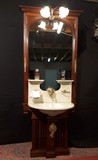 Antique boat washstand