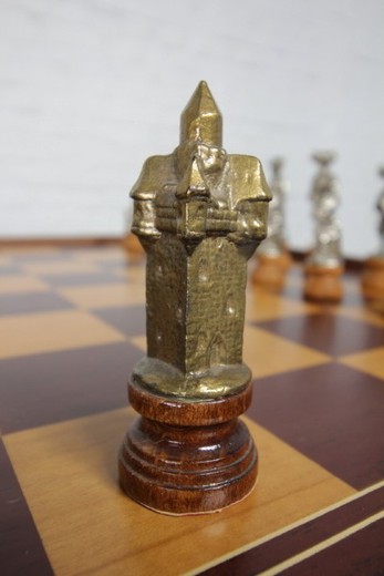 Antique Renaissance chess set