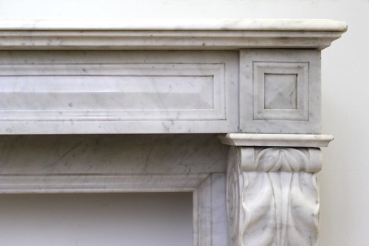 Empire style fireplace mantel