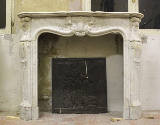 Antique fireplace