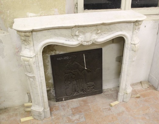 Antique fireplace