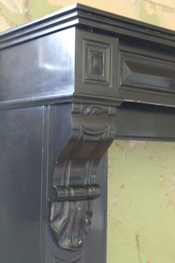 Antique fireplace portal