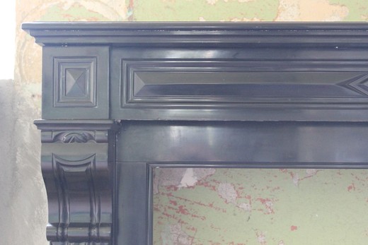 Antique fireplace portal