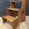 Antique stepladder for the library
