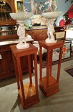 Paired pedestals