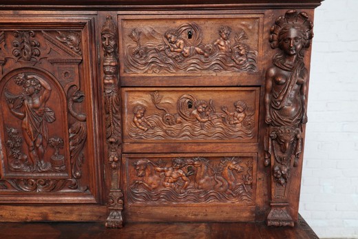 Antique renaissance desk